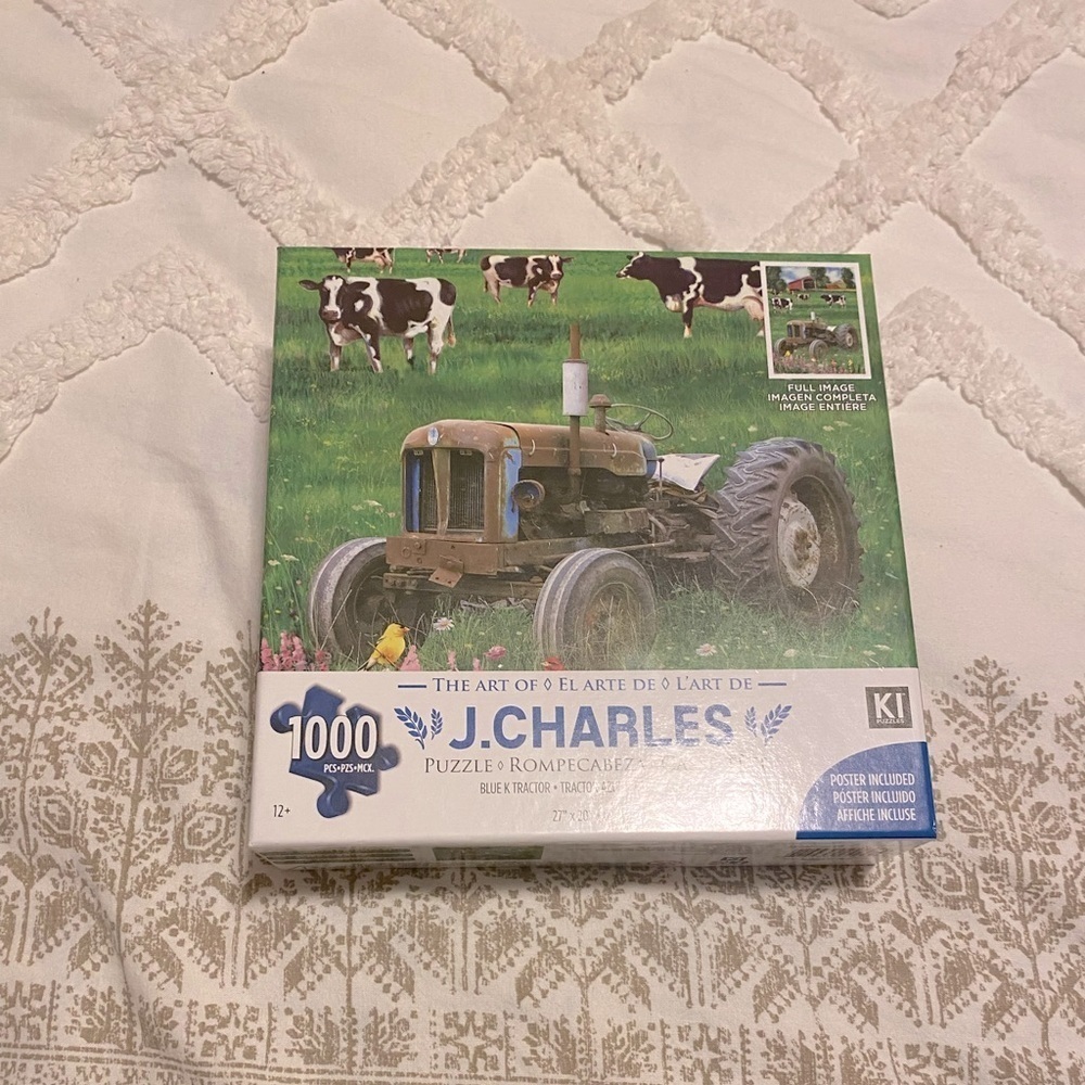 New in Box J. Charles Puzzle The Art of - 1000 pieces